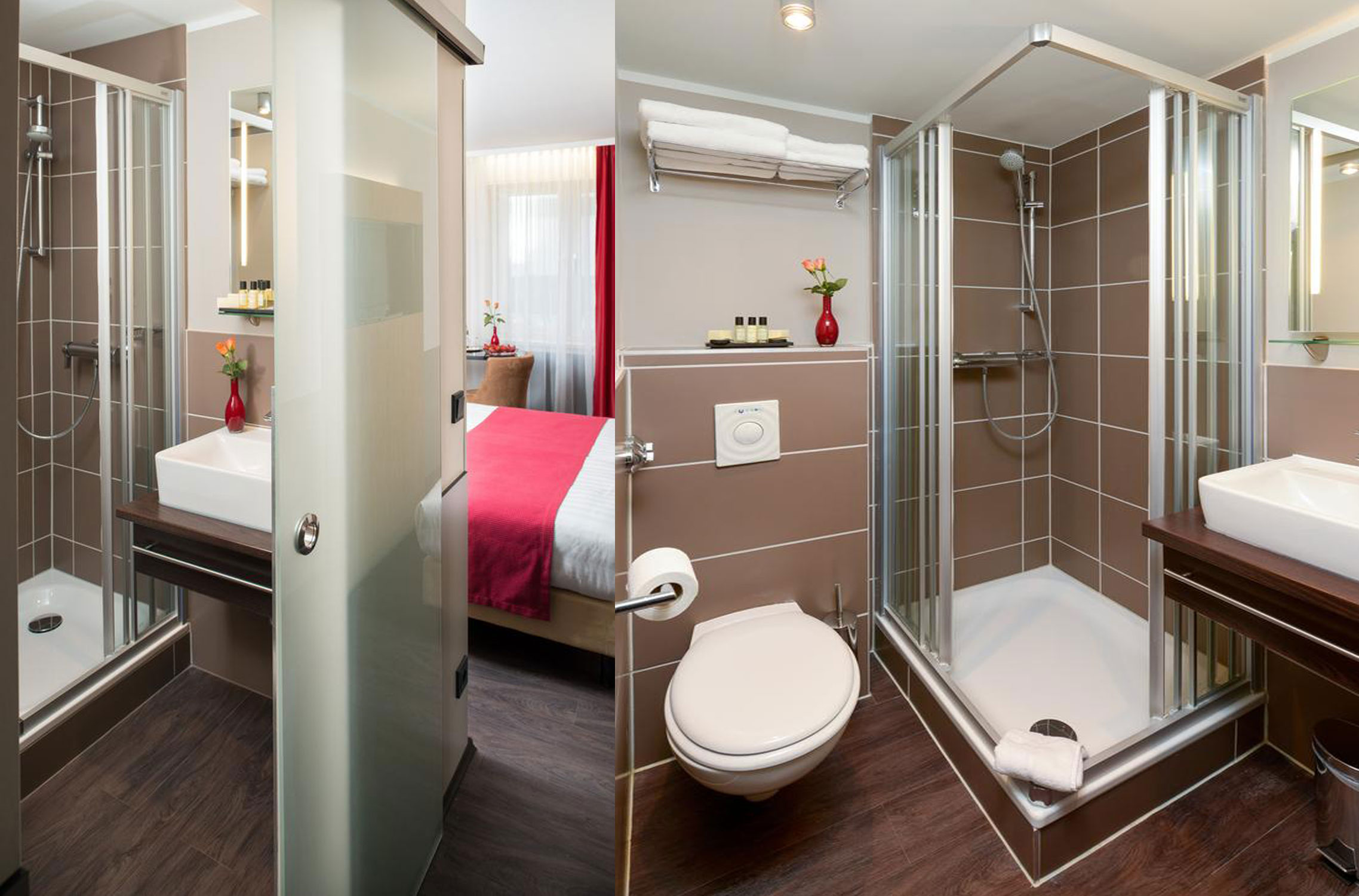 Munich City Design Hotel vue salle de bain et de la toilette