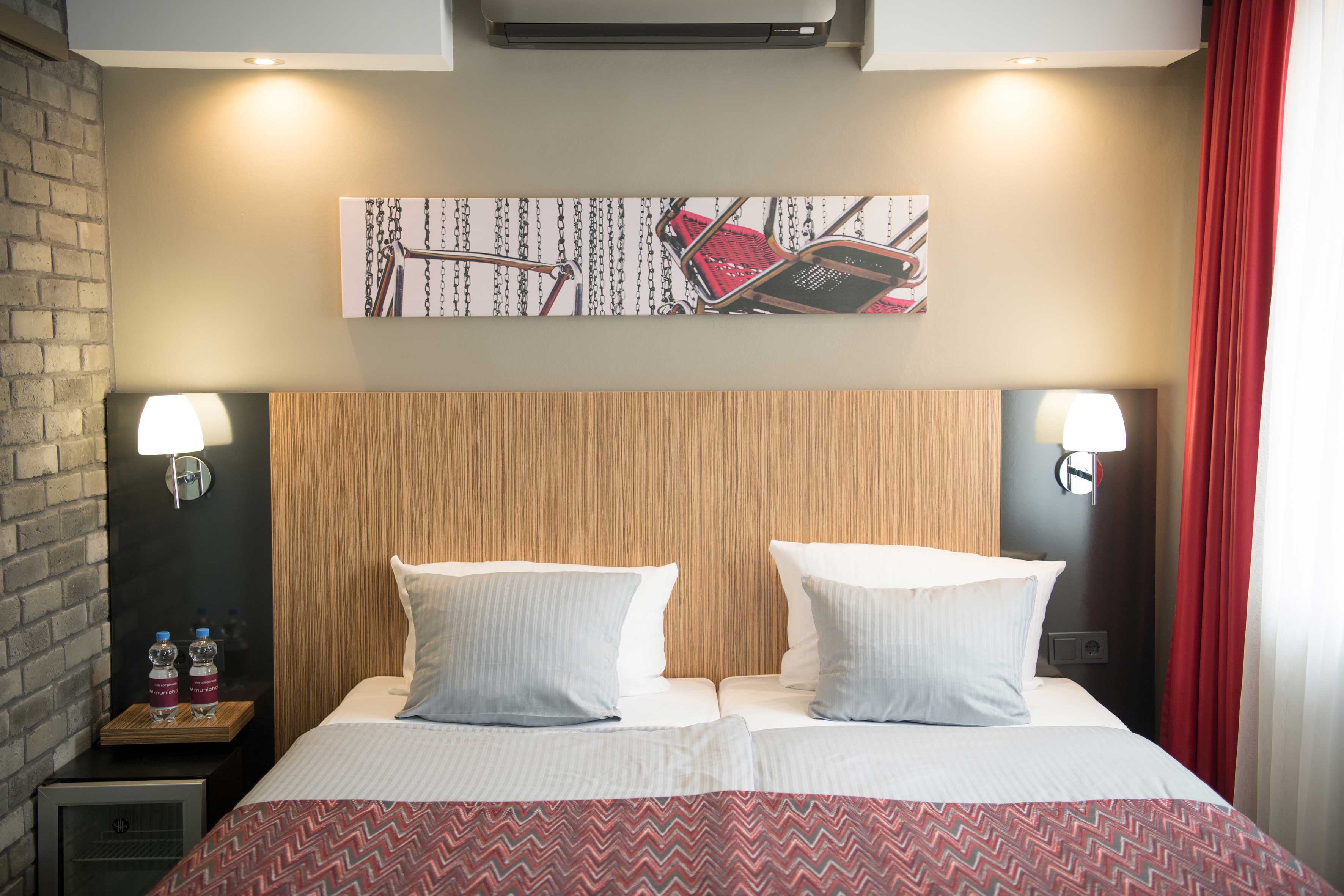 Munich City Design Hotel Superior Zimmer Ansicht